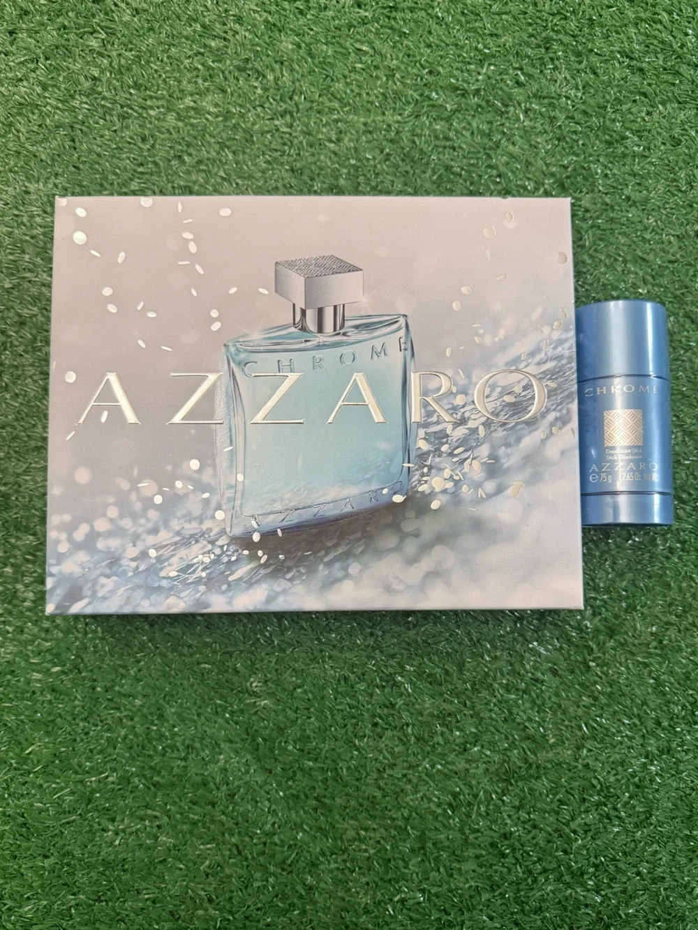 Azzaro Chrome Men’s 3-Piece Gift Set – Classic Fresh Fragrance